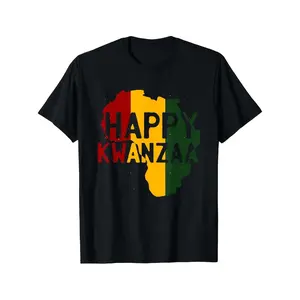 Happy Kwanzaa Culture African History Fan Present Unisex T ShirtCasual Oversized Graphic Trendy Unisex Tee