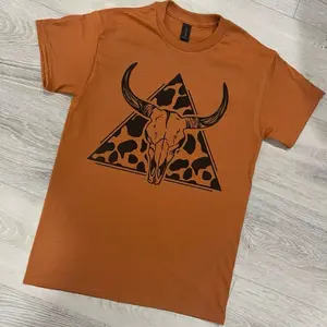 Western Bull Skull Shirt