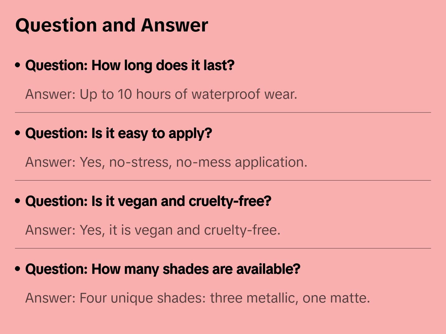 Mented Cosmetics Color Intense Eyeshadow Sticks - Long-lasting, Waterproof, Matte and Metallic Shades, 4 Unique Shades - Makeup metallic eyeshadow