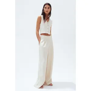 H&M Textured jersey waistcoat