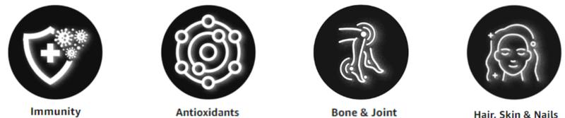 MAJU 18-in-1 Mineral Replenish Capsules (60ct) - Concentrated Dietary Supplement w/ 20:1 Sea Moss Extract Natural Superfood Nutraceuticals Healthcare Fitness Edible