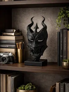 Miniature Weavers Mask With Desk Stand Art