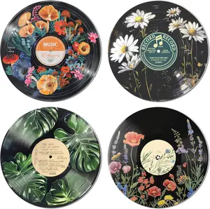 Botanical Hippie Wall Art Posters for Room Aesthetic, 4pcs 12”