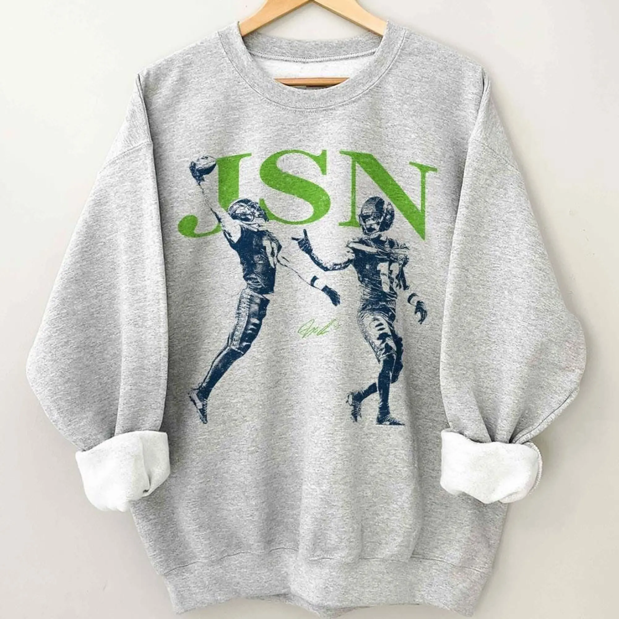 Jaxon Smith Njigba Football Vintage Sweatshirt