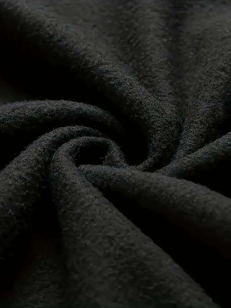 Black and White Colorblock Hooded Sports Set Trendy Versatile Comfortable Casual Wear High-End Feel