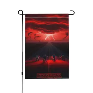 Stranger Things Season 5 Garden Flag 12x18 Inch Double Sided Decoration for Outside Yard