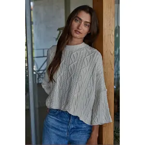 Lioness Textured Knit Top