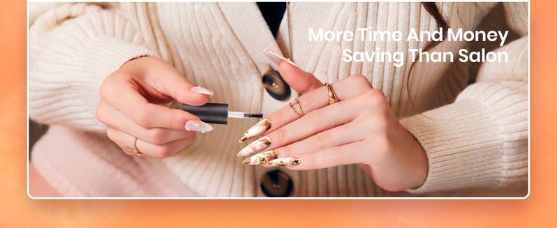 Beetles Nail Hema Free Blooming Gel Polish Clear UV LED Blossom for Nail Art and Manicure with Marble Natural Stone Effect,   Mother's Day Gift