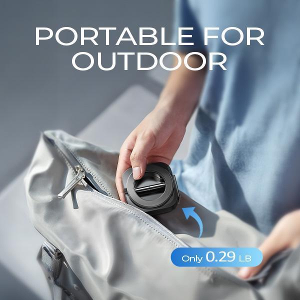 Car Magnetic Phone Holder, Electric Vacuum & Magnetic, 360° Rotatable & Adjustable, Vacuum Suction Phone Holder, Car Navigation Holder For Windshield, Dashboard, iPhone & Android