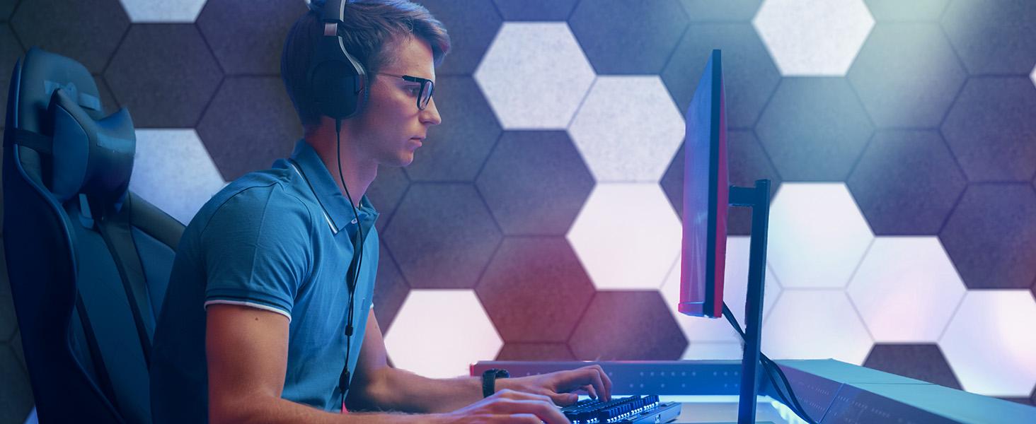 TONOR High-Density Soundproof Panels, Black Acoustic Panels for Studio, Office, and Home Use,Waterproof & Odorless, 100% Polyester Fiber