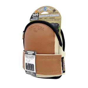 TROXELL USA SuperSoft Leatherhead Kneepads 209XLBG – Ultimate Comfort Knee Protection for Activities & Reliable Support