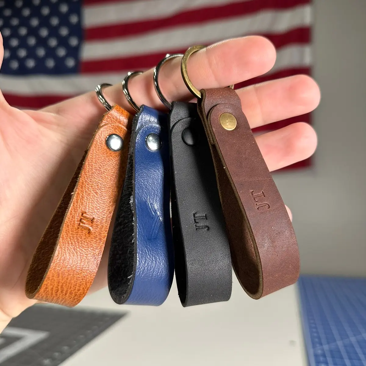 Leather Key Chain