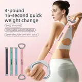 LEXIPRO Women's Silicone Figure 8 Resistance Bands - Adjustable Intensity, Multi-Size, Ergonomic Grips, Workout Accessories, Home Fitness Gear for Yoga, Muscle Toning,outdoorfun