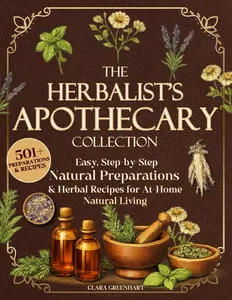 The Herbalist’s Apothecary Collection: 501+ Easy, Step-by-Step Natural Preparations & Herbal Recipes for At-Home Natural Living
