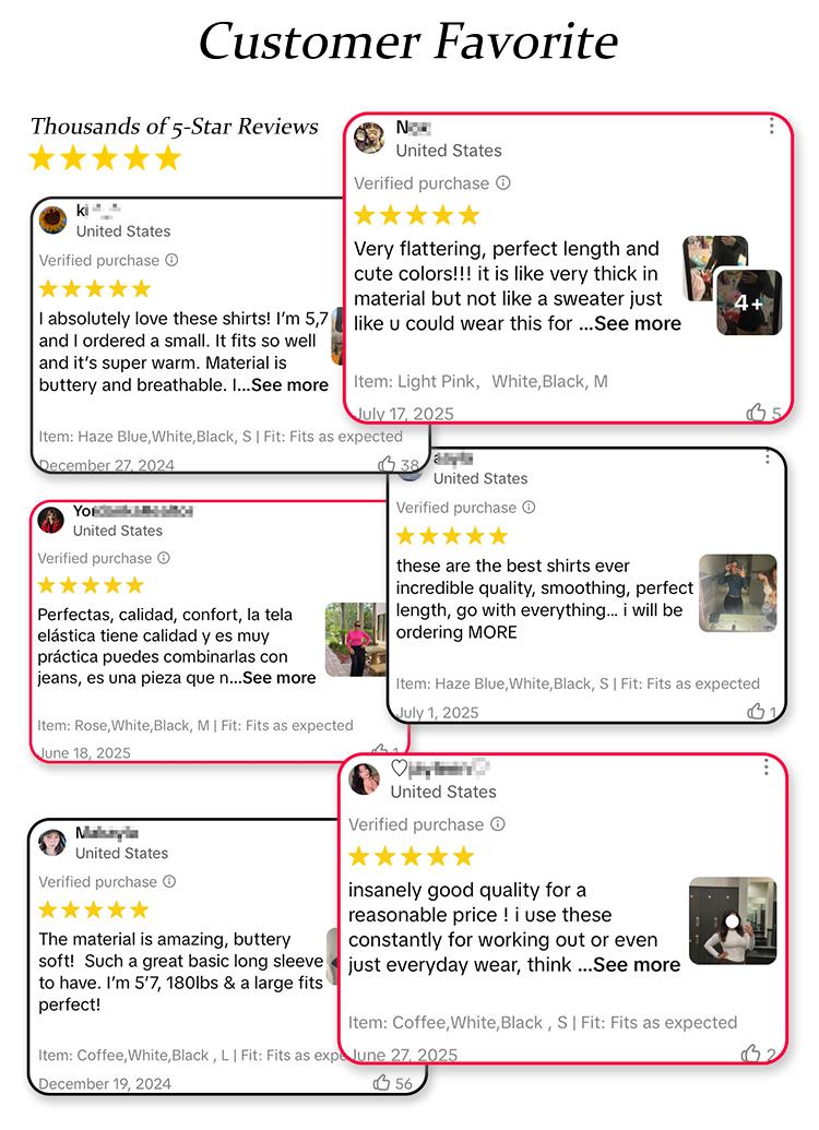 AUTOMET Women's 3-Piece Long Sleeve Shirts Basic Crop Tops Going Out Fall Fashion Underscrubs Layer Slim Fit Y2K Tops Soft Fabric Crew Neck Casual Streetwear Haze Blue White Black Womenswear Crewneck SpringStatements