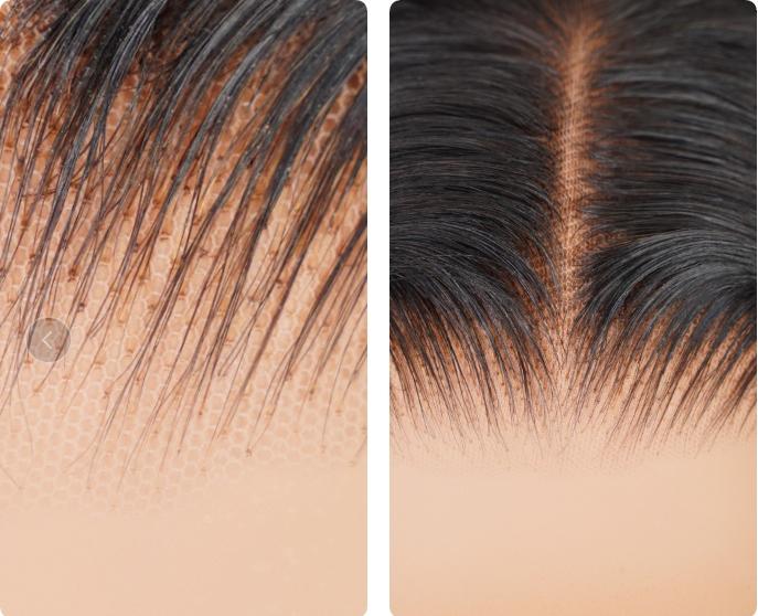 Mamushow 7x6 Glueless Water Wave Wigs 200% Density Human Hair With Drawstring Curly Wave Wigs Closure Wigs Pre Plucked Pre Cut Pre Bleached Wear and Go Wigs Outdoorfun Party Vacation Wigs