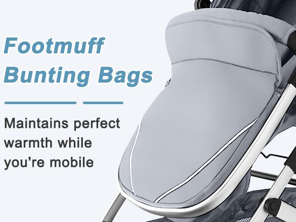 EROMMY 6-in-1 Baby Stroller with Bassinet, Convertible Infant Stroller with Adjustable Backrest & Canopy, Foldable Pushchair with Reversible Seat and Cover for Newborn 0-36 Months (Gray, Black)