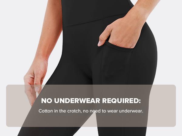 BRXL No Front Seam 25" Women's High Waisted Leggings Buttery Soft Adjustable Length Pockets Workout Yoga Gym Pilates Fitness Training Pant with Practical Pocket Design and Comfortable Fit-LOVE