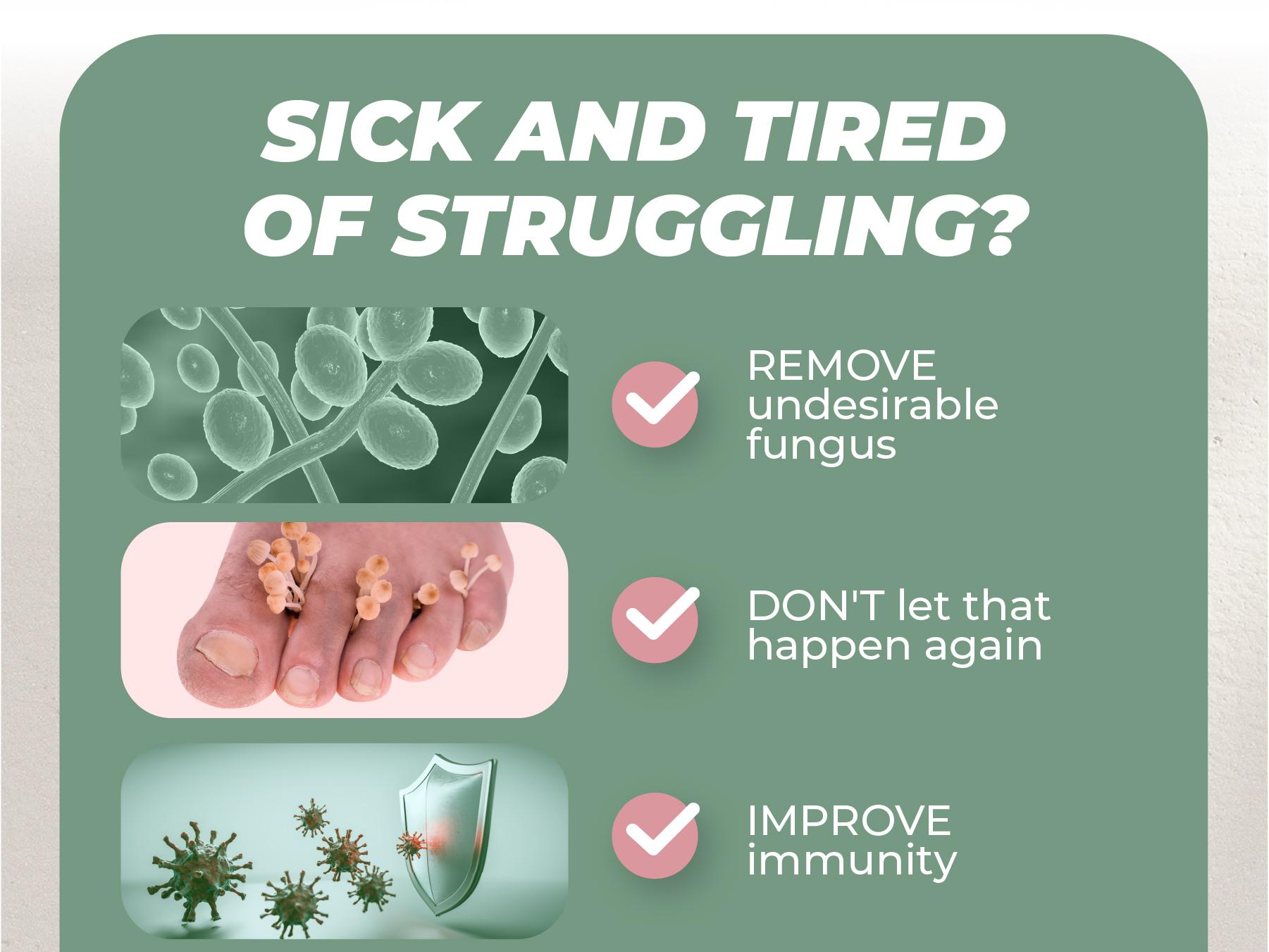 Fungus Eliminator Dietary Supplement – Nail & Foot Support for Clearer, Healthier-Looking Nails Fungus Eliminator Dietary Supplement – Nail & Foot Support for Clearer, Healthier-Looking Nails