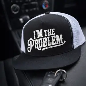 I’m The Problem Trucker Hat – Adjustable Snapback Funny Statement Cap for Men & Women Gag Gift Cap