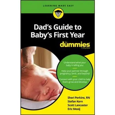 USED Book - Dad's Guide to Baby's First Year for Dummies by Perkins, Sharon (Paperback) - english