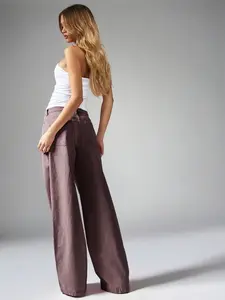 Comfy Pink Women's Wide - Leg Trousers” Womenswear