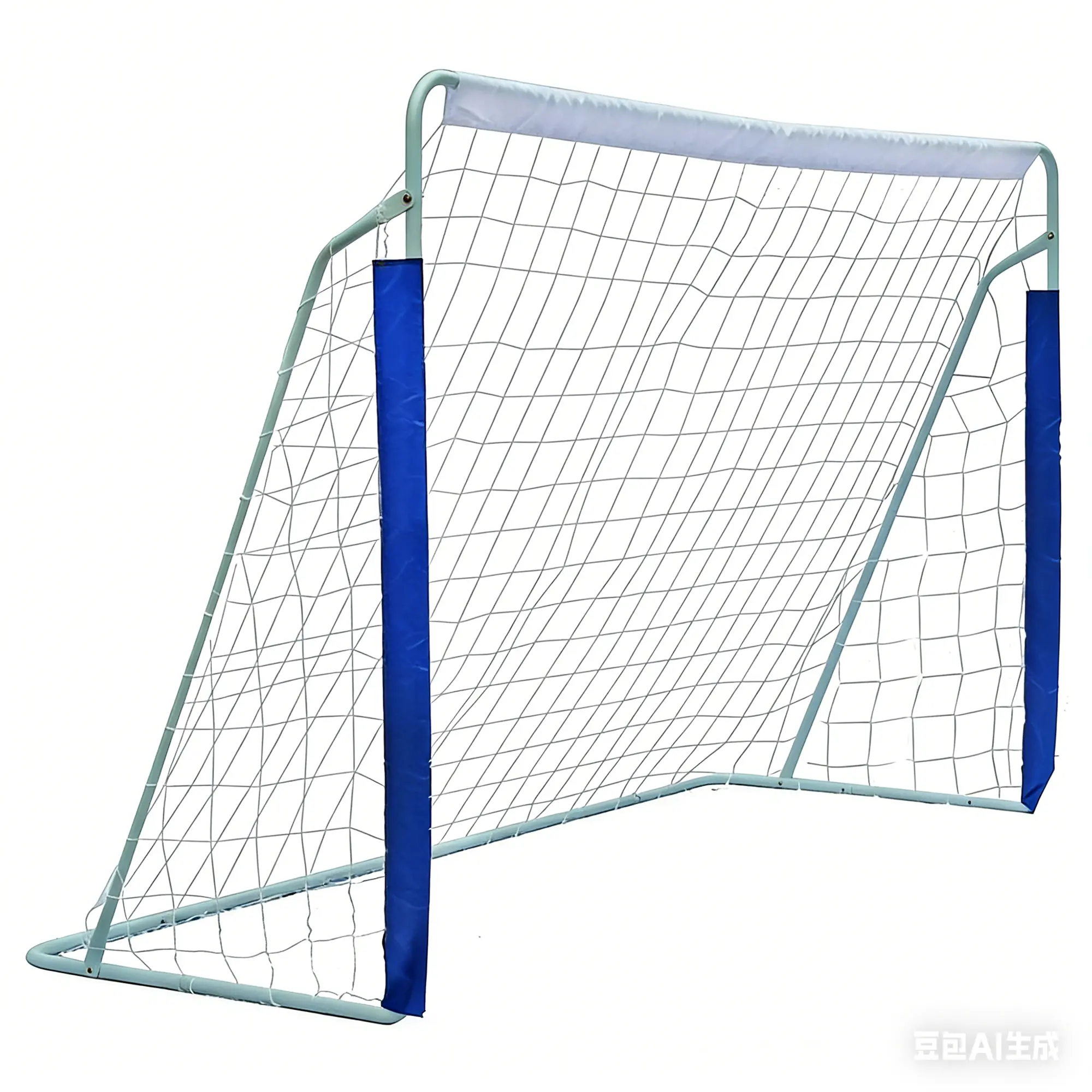 Mersco 8x5 FT Portable Soccer Goal Set for Kids & Beginners High-Density PE Net Steel Frame Durable Weather-Resistant Backyard Practice Training Toddler Soccer Goal for Sports Games White,summerwins