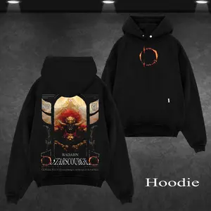 Limited Edition Elden Ring Game Anime Double Printed Oversize Lightweight Acid Washed Tee Gift For Game Lover Streetwear Vintage Shirts 100% Premium Cotton Classic Look