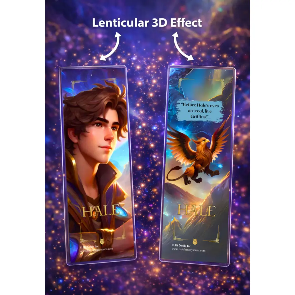 HALE Griffin Lenticular Bookmark