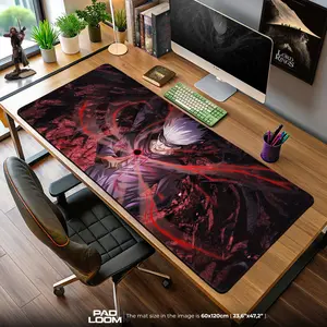 Jujutsu Kaisen Gojo Limitless Void Mouse Pad – Anime Gaming Desk Mat, Anime Mouse Pad, Desk Mat, PC Accessories.
