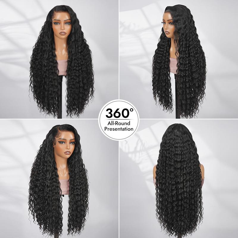 [Valentine's Day Essential] Wiggins Hair Glueless Loose Deep Wave Wig Side Part & Middle Part 6*8 Lace Closure Wigs Human Hair With Adjustable Drawstring Ready To Go And 7*4 Wig Pre Plucked 13x4 Lace Front Wigs