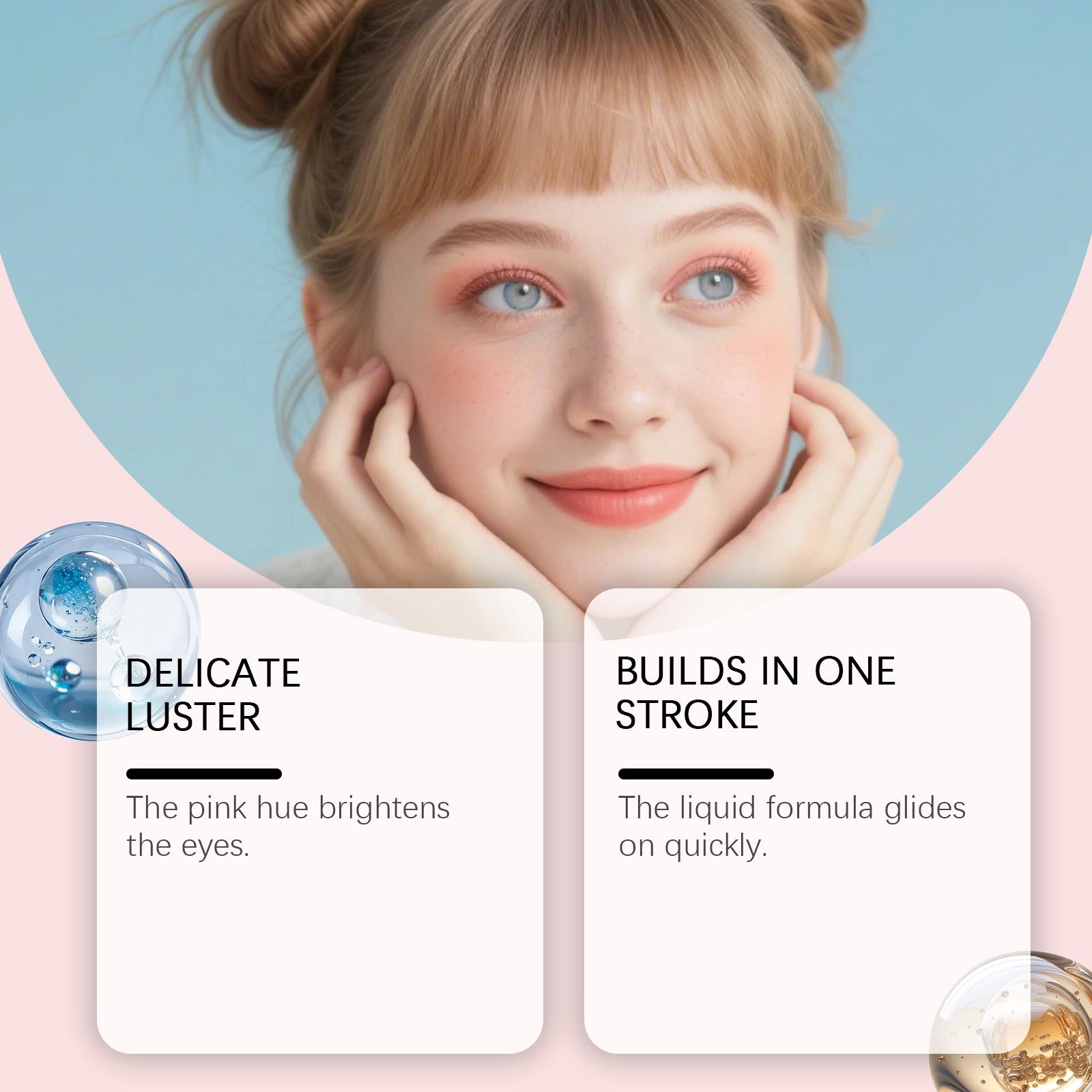 Liquid Eyeshadow Longwear Eye Makeup — Buildable Highly Pigmented & Blendable Eye Shadow Cream in Matte & Shimmer Finishes
