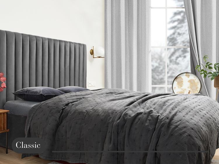 Deconovo 2pcs 100% Blackout Curtains for Living Room Bedroom Linen Blackout Curtains, Luxury BlackOut Curtains for Home Room Decor Ideas