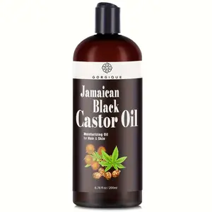 200ml high-purity castor oil body massage care oil | professional formula, skin-friendly and easy to absorb, soothing and relaxing, suitable for all parts of the body and any skin type, convenient for home spa, and easy to give as a gift