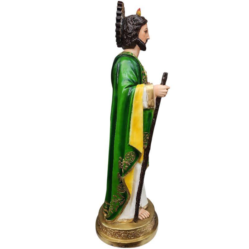 San Judas 36" Inches Tall / 3 Feet Statue - St Jude Standing Figure in Box - New - Hecho en Mexico Religious Saint Decor Ornaments Tadeo