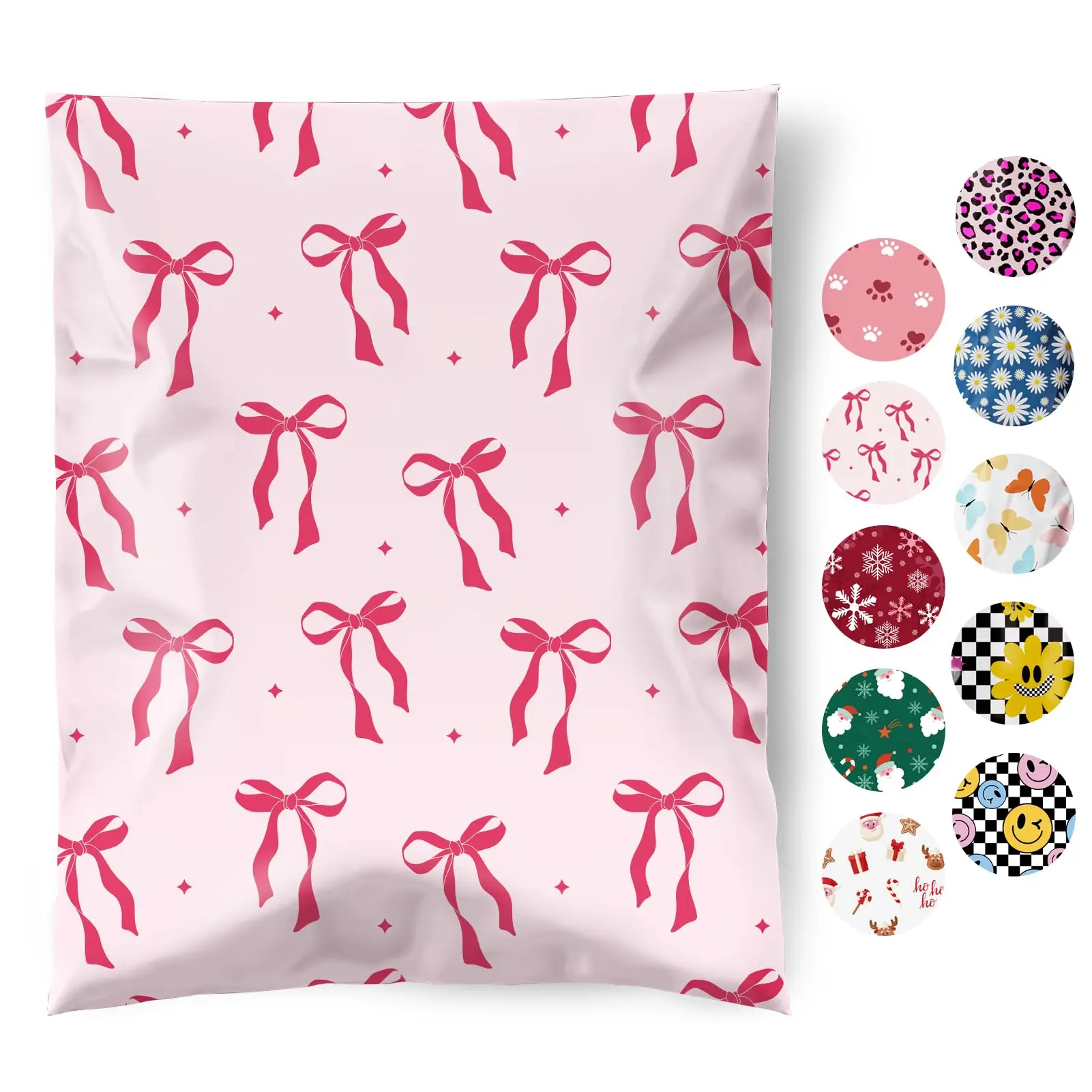 JIAROPACK Waterproof Poly Mailers (10x13,14.5x19 In) - Durable, Heavy Duty, Self Sealing Envelopes for Mother’s Day Gift Packing, Small Business Shipping (Office Postal Supplies)
