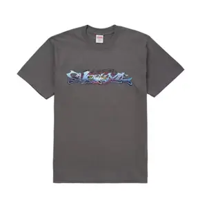 Supreme Tag Tee Charcoal - M, L