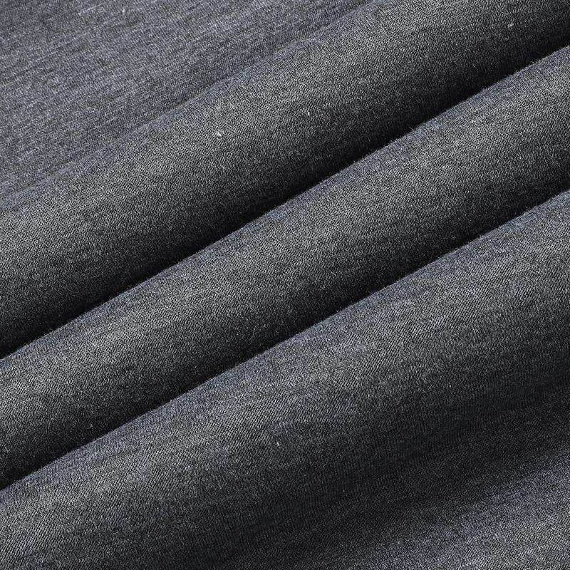 Men's Solid Color Drawstring Waist Joggers Winter Fleece Lined Thick Pocket Casual Trousers, Men's Solid Color Drawstring Fleece Pants, Thick Pockets, Casual Trousers, Men's Warm Drawstring Pants, Stylish Minimalist Zipper Warm Pants