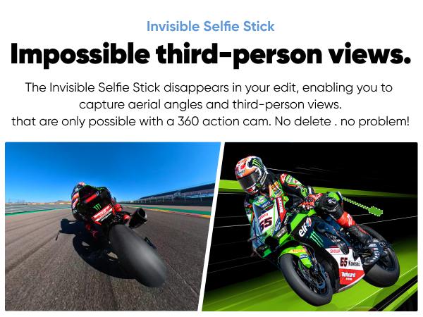 Insta360 X3 - Waterproof 360 Action Camera with 1/2" 48MP Sensors, 5.7K 360 Active HDR Video, 72MP 360 Photo, 4K Single-Lens, 60fps Me Mode, Stabilization, 2.29" Touchscreen, AI Editing, Live Stream