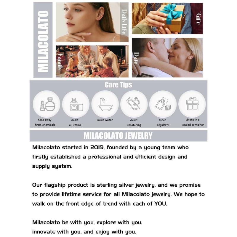 FLORIDECO 6 Pairs Stainless Steel Magnetic Stud Earrings for Men Women Hoop Earrings Clip on CZ Non-Piercing Jewelry Cubic Zirconia