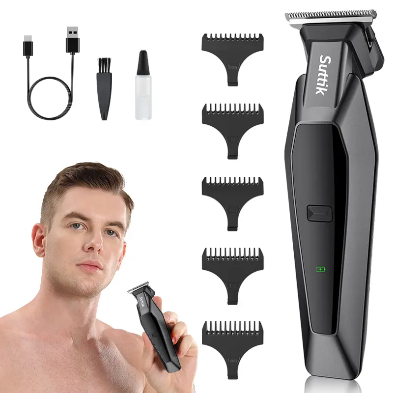 Men's Electric Multi-Function Grooming Kit - Luggage-Sized Shaver, Beard Trimmer, Body Hair Clippers for Men's Body Hair Removal, Father's Day Gift