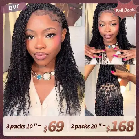 QVR 1 PCS Afro kinky Bulk Hair Extensions For Braiding Dreadlock Human Hair summervibes