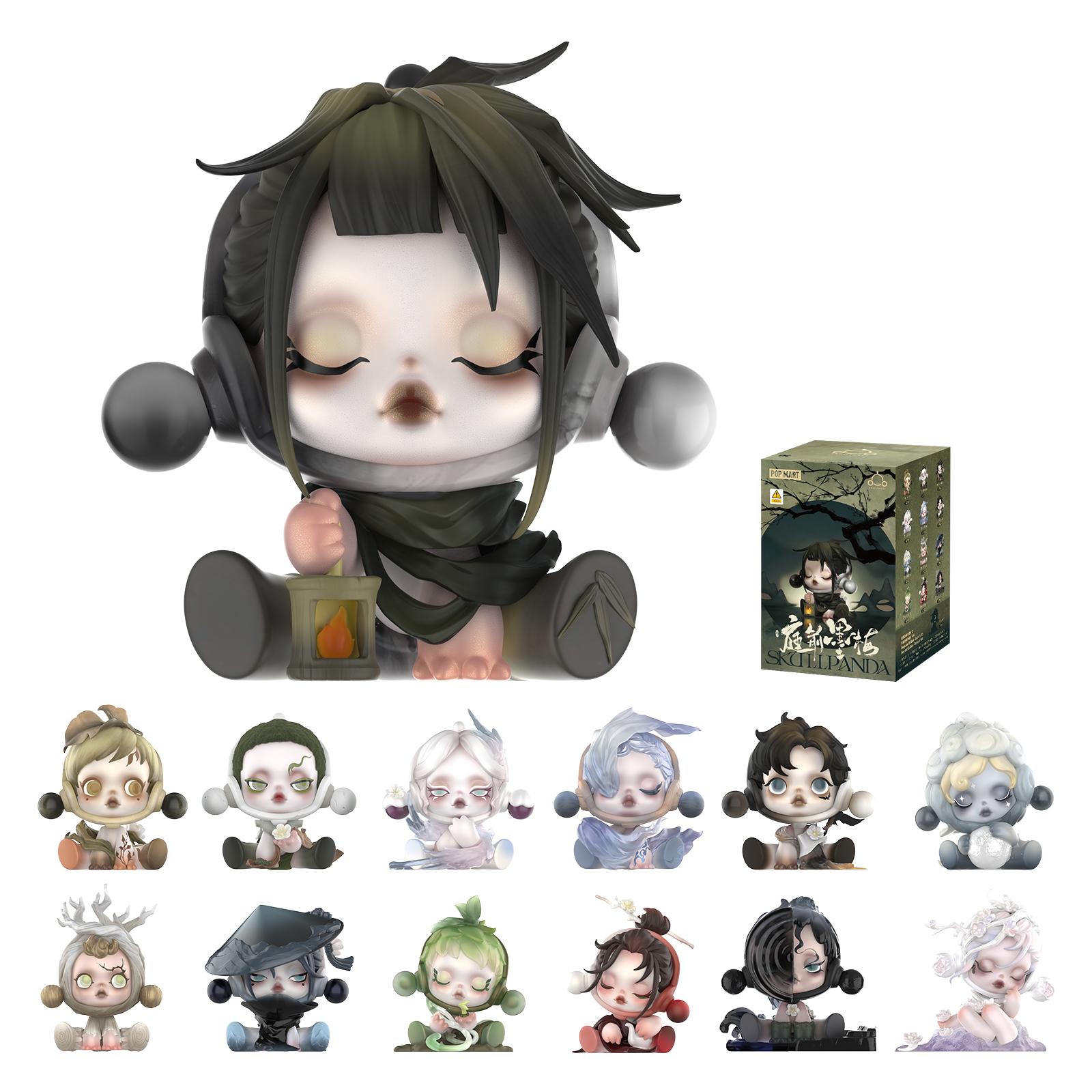 unboxing - SKULLPANDA The Ink Plum Blossom Series Figures
