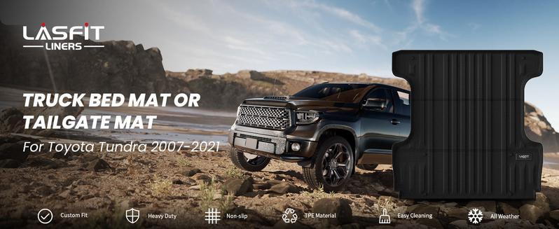 Lasfit fit for 2007-2021 Toyota Tundra Truck Bed Mat or Tailgate Mat