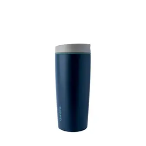 Owala 20oz SmoothSip Slider Stainless Steel Travel Mug  - Navy Nights