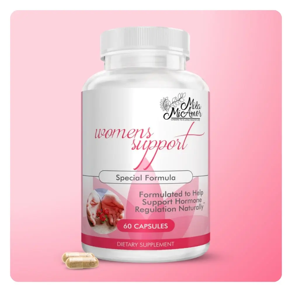 Women's Support | Special Formula | Hormone Regulator w/ Natural Ingredients | 60 Capsules