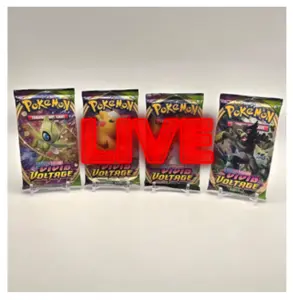 Pokemon-Art set of Vivid Voltage-sword and shield(I open in live)