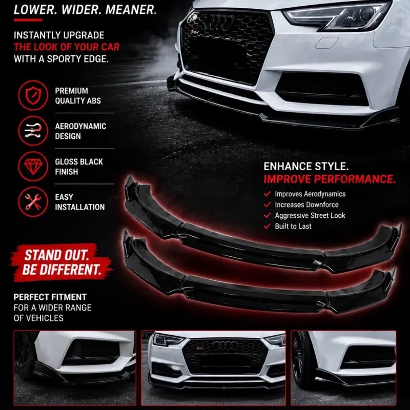 Universal Front lip bumper