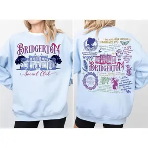 Vintage Bridgerton Inspired 2-sided Sweatshirt, Dearest Gentle Reader T-shirt, Regency Era Crewneck, Looks Good, Feels Better, Layer-Friendly, Works in Any Weather