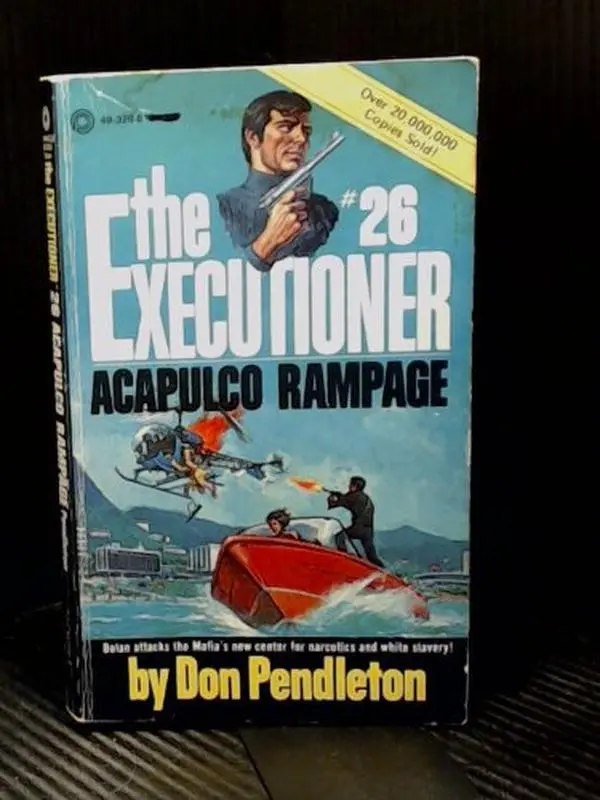Used Acapulco Rampage - The Executioner No. 26 Thriller Novels by Don Pendleton (Paperback Books)